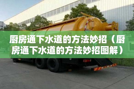 廚房通下水道的方法妙招(廚房通下水道的方法妙招圖解) 廚房通下水道的方法妙招(廚房通下水道的方法妙招圖解)