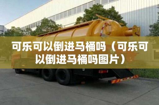 可樂可以倒進馬桶嗎（可樂可以倒進馬桶嗎圖片）
