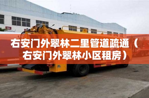 右安門外翠林二里管道疏通（右安門外翠林小區租房）