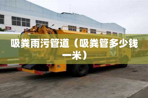 吸糞雨污管道（吸糞管多少錢一米）