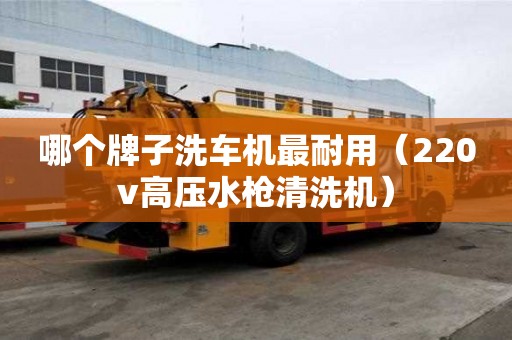 哪個牌子洗車機最耐用（220v高壓水槍清洗機）