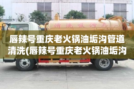 唇辣號重慶老火鍋油垢溝管道清洗(唇辣號重慶老火鍋油垢溝管道清洗價格不一樣)