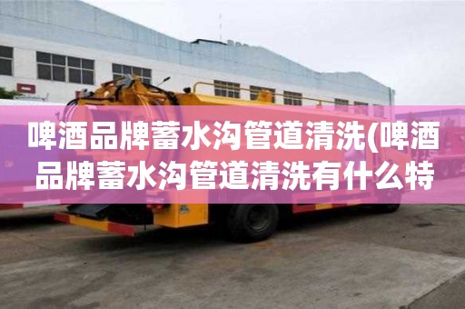 啤酒品牌蓄水溝管道清洗(啤酒品牌蓄水溝管道清洗有什么特征)