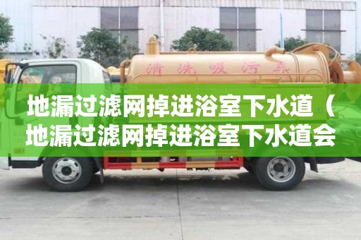地漏過濾網掉進浴室下水道（地漏過濾網掉進浴室下水道會堵嗎）