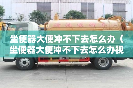 坐便器大便沖不下去怎么辦（坐便器大便沖不下去怎么辦視頻）