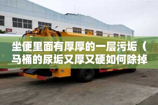 坐便里面有厚厚的一層污垢（馬桶的尿垢又厚又硬如何除掉）