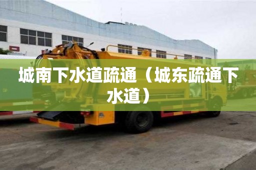 城南下水道疏通（城東疏通下水道）