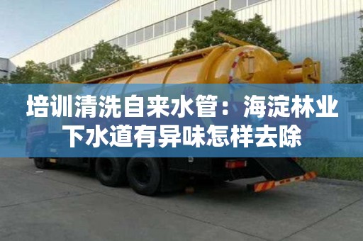 培訓清洗自來水管：海淀林業下水道有異味怎樣去除