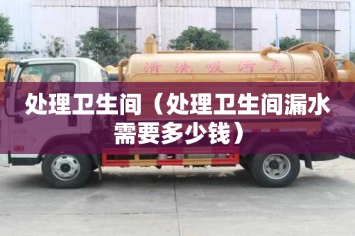 處理衛生間(處理衛生間漏水需要多少錢) 處理衛生間(處理衛生間漏水需要多少錢)