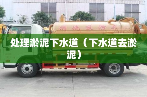 處理淤泥下水道（下水道去淤泥）
