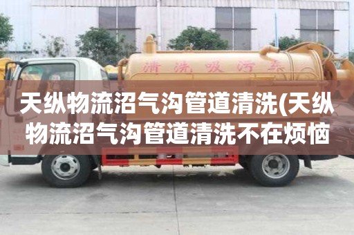 天縱物流沼氣溝管道清洗(天縱物流沼氣溝管道清洗不在煩惱)