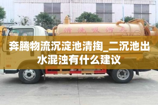 奔騰物流沉淀池清掏_二沉池出水混濁有什么建議