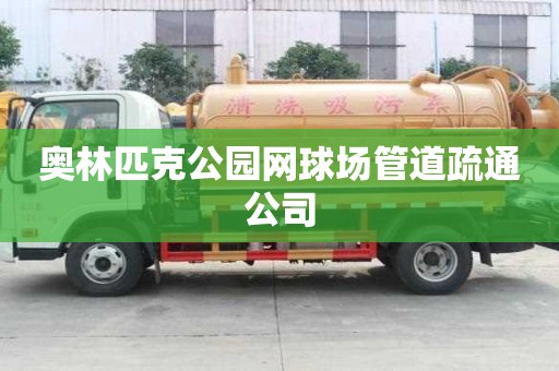 奧林匹克公園網(wǎng)球場管道疏通公司