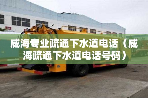 威海專業疏通下水道電話（威海疏通下水道電話號碼）
