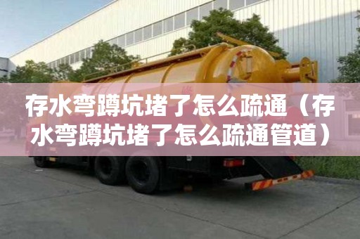 存水彎蹲坑堵了怎么疏通(存水彎蹲坑堵了怎么疏通管道) 存水彎蹲坑堵了怎么疏通(存水彎蹲坑堵了怎么疏通管道)