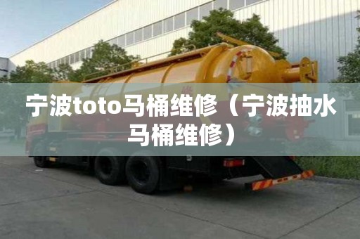 寧波toto馬桶維修(寧波抽水馬桶維修) 寧波toto馬桶維修(寧波抽水馬桶維修)