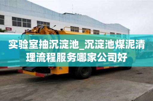 實(shí)驗(yàn)室抽沉淀池_沉淀池煤泥清理流程服務(wù)哪家公司好