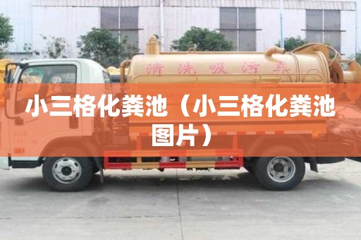 小三格化糞池（小三格化糞池圖片）