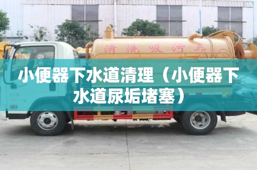 小便器下水道清理（小便器下水道尿垢堵塞）