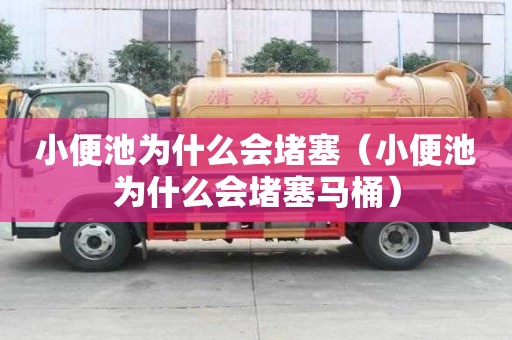 小便池為什么會堵塞（小便池為什么會堵塞馬桶）