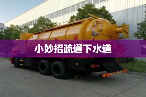 小妙招疏通下水道 小妙招疏通下水道