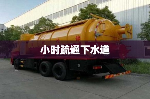 小時疏通下水道