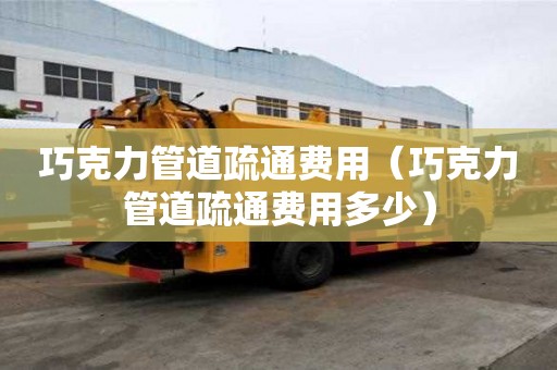 巧克力管道疏通費(fèi)用（巧克力管道疏通費(fèi)用多少）