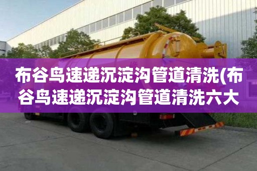 布谷鳥速遞沉淀溝管道清洗(布谷鳥速遞沉淀溝管道清洗六大步驟)