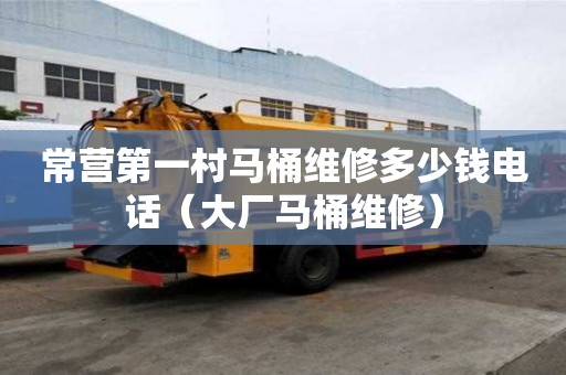 常營第一村馬桶維修多少錢電話（大廠馬桶維修）