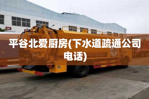 平谷北愛廚房(下水道疏通公司電話)