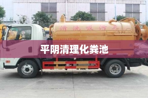 平陰清理化糞池