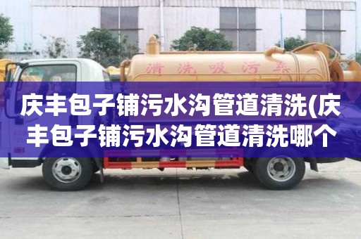 慶豐包子鋪污水溝管道清洗(慶豐包子鋪污水溝管道清洗哪個公司好)