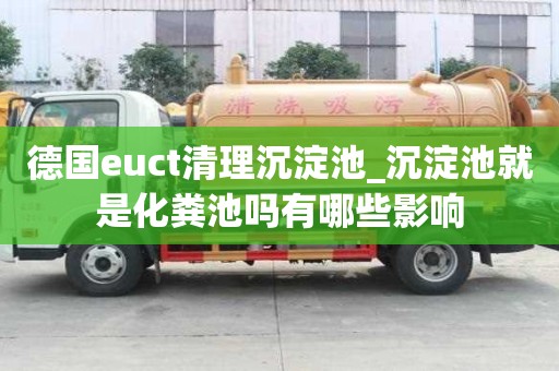 德國euct清理沉淀池_沉淀池就是化糞池嗎有哪些影響