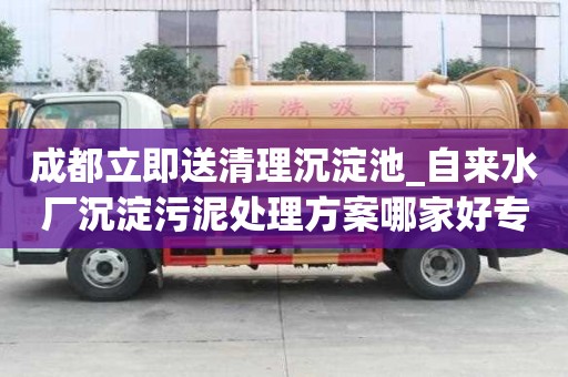 成都立即送清理沉淀池_自來水廠沉淀污泥處理方案哪家好專業
