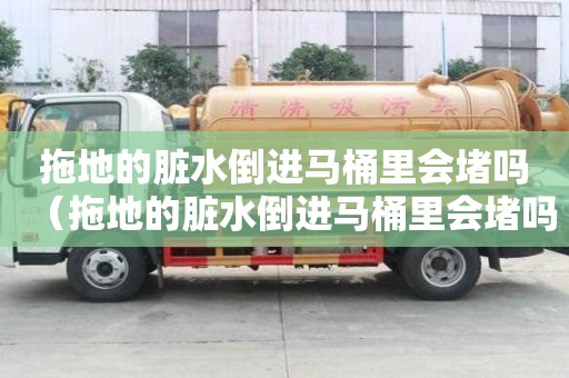 拖地的臟水倒進(jìn)馬桶里會(huì)堵嗎（拖地的臟水倒進(jìn)馬桶里會(huì)堵嗎圖片）