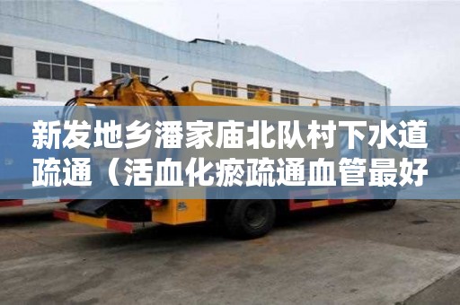 新發地鄉潘家廟北隊村下水道疏通（活血化瘀疏通血管最好的中成藥）