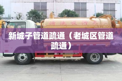 新城子管道疏通（老城區管道疏通）