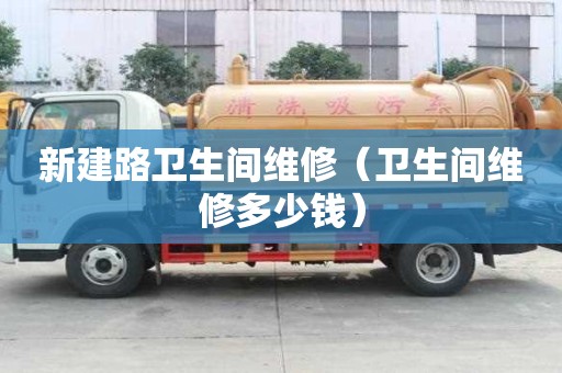 新建路衛生間維修（衛生間維修多少錢）