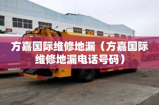 方嘉國際維修地漏（方嘉國際維修地漏電話號碼）