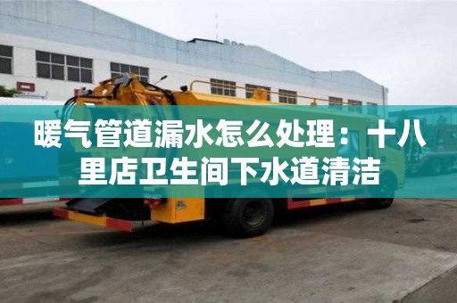 暖氣管道漏水怎么處理：十八里店衛生間下水道清潔
