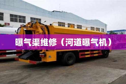 曝氣渠維修（河道曝氣機）