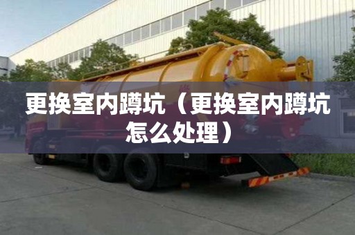 更換室內蹲坑（更換室內蹲坑怎么處理）