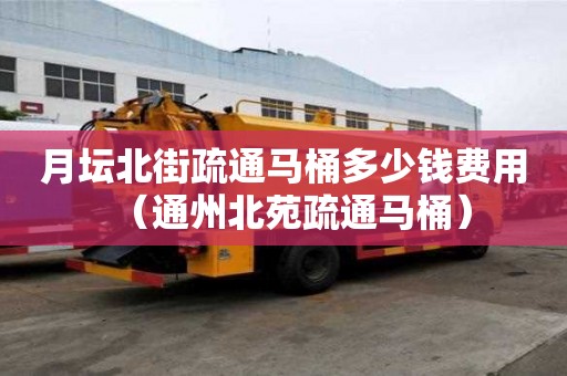 月壇北街疏通馬桶多少錢費用（通州北苑疏通馬桶）