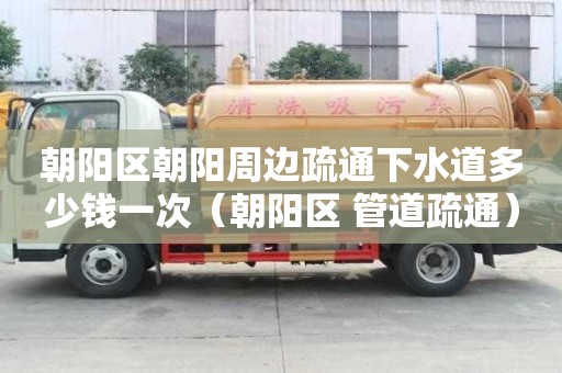 朝陽區朝陽周邊疏通下水道多少錢一次（朝陽區 管道疏通）
