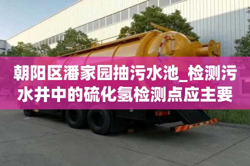 朝陽區潘家園抽污水池_檢測污水井中的硫化氫檢測點應主要設置在井的如何快速高效的