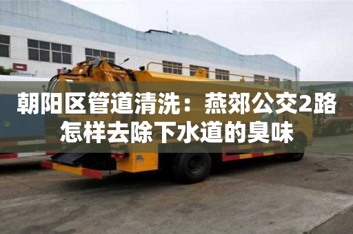 朝陽區管道清洗：燕郊公交2路怎樣去除下水道的臭味
