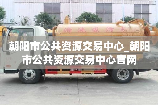 朝陽市公共資源交易中心_朝陽市公共資源交易中心官網(wǎng)