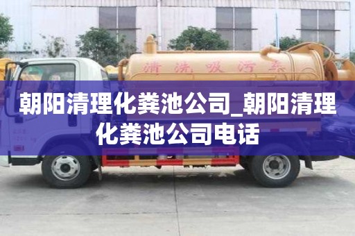 朝陽(yáng)清理化糞池公司_朝陽(yáng)清理化糞池公司電話
