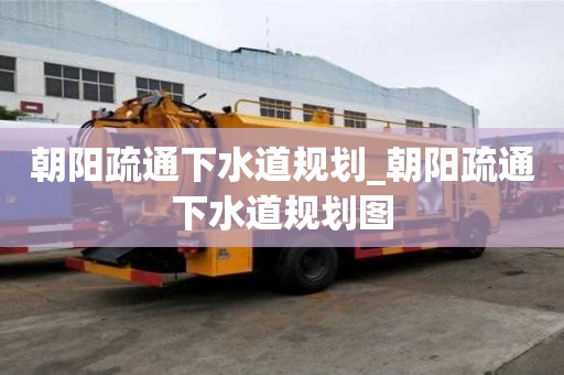朝陽疏通下水道規(guī)劃_朝陽疏通下水道規(guī)劃圖