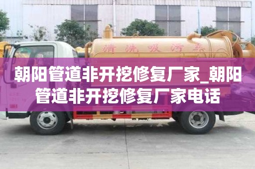 朝陽管道非開挖修復(fù)廠家_朝陽管道非開挖修復(fù)廠家電話